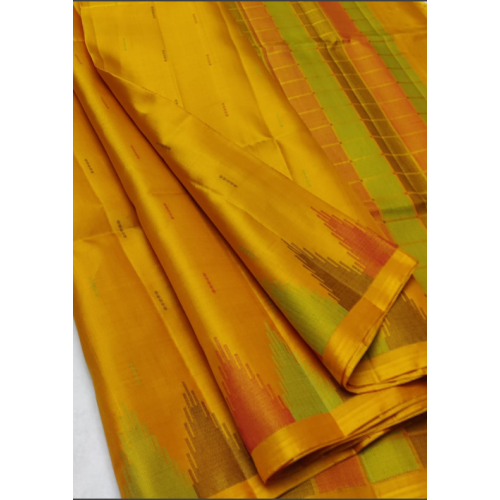 Kanchipuram Pure Handloom Soft Silk Saree  ,Silk Mark Certified for authentic luxury. Perfect for weddings, festivals & special moments 
