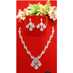 Gold Plated Ad Stone Studded Handcrafted Jewelry Set-11242026-2