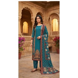 Party wear Readymade Crepe Fabric Kurti, Pant, Dupatta Set