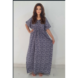 	New Collection of Ladies Kaftans Pure cotton ,skin friendly and suitable for summer-992KF-F