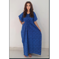 	New Collection of Ladies Kaftans Pure cotton ,skin friendly and suitable for summer-992KF-K